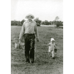 1962 г. В лес по ягоды. С сыном Петей в Тарне